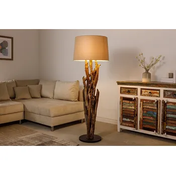 Stojací lampa Stylová stojací lampa Wild Nature 150cm