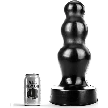 Anální kolík ALL BLACK ALL Barva: ČERNÁ 38CM