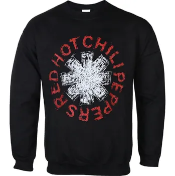 Pánská mikina mikina bez kapuce pánské Red Hot Chili Peppers - Scribble Asterisk - ROCK OFF - RHCPSWT21MB - XL
