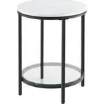 VASAGLE Příruční stolek s mramorovým…