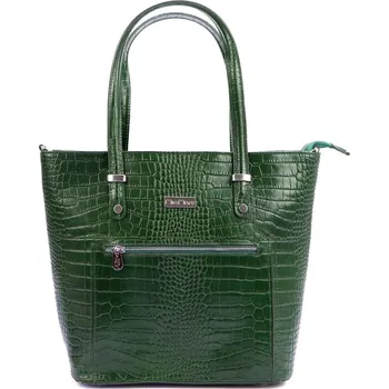 Kabelka Dámská kabelka MiaMore 01-011 COCO tmavozelená + doprava zdarma