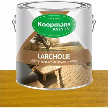Olej na dřevo Koopmans LARCHOLIE olej na terasu z jehličnatého dřeva, světlý dub, 5 l