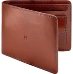 Pánská kožená peněženka tmavě hnědá