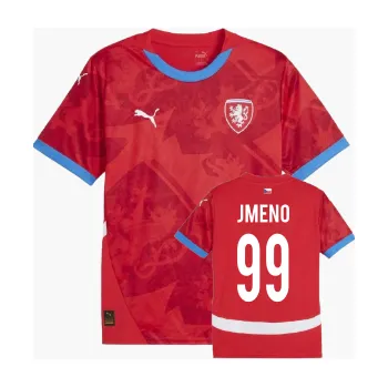 Fotbalový dres ČR Puma červený se jménem Velikost: M
