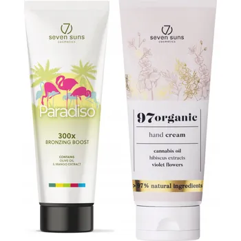 Péče o ruce 7suns Paradiso bronzer 250ml + krém na ruce 75 Ml