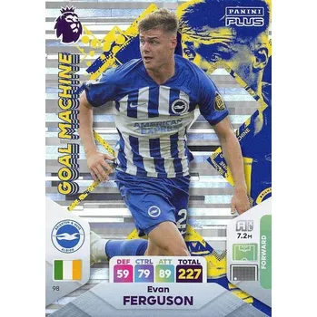 Sběratelská karetní hra 2024 Panini Premier League Plus 98 Evan Ferguson - Stroj na góly