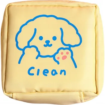 Kosmetická taška POUZDRO KOSMETICKÁ TAŠTIČKA SÁČEK NA VLOŽKY TAMPONY KOSMETICKÉ UBROUSKY