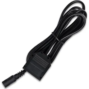 LED páska MCLED Rozbočovač MP se 3 výstupy, kabel s power konektorem (zásuvkou) AWG18, černý - délka 2m