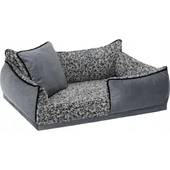 Pelíšek pro psa Matrace pro psy PillowPrim šedá 70 cm x 50 cm