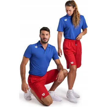 Kraťasy Arena TEAM BERMUDA PANEL RED M