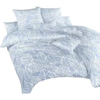 Povlečení Krepové povlečení Max modrý 140x200 70x90