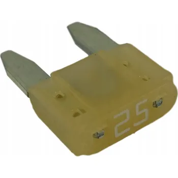 Autopojistky Pojistka do auta mini 25A bílá 3 ks / 0341