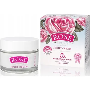 Pleťový krém Noční krém proti stárnutí pleti Bulgarian Rose Karlovo Rose Original 50 ml