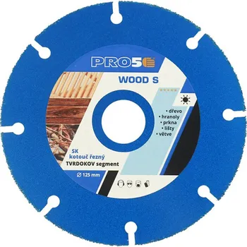 Řezný kotouč Kotouč řezný PRO5 na dřevo WOOD S 125 mm