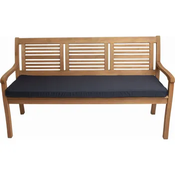 Podsedák POLŠTÁŘ ZAHRADNÍ PODSEDÁK NA LAVICI HOUPAČKU ZAHRADNÍ NÁBYTEK PLOCHÁ PĚNA 140x60x7