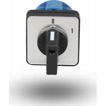 vypínač Křížový přepínač 0-1 4P 20A pro vestavbu