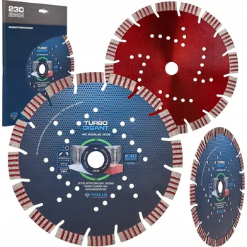 Brusný kotouč NOZAR DIAMANTOVÝ KOTOUČ 230mm SEGMENTOVÝ NA BETONU
