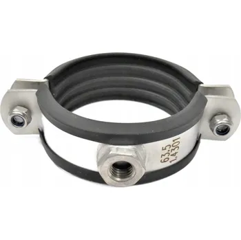 Vrták OBJÍMKA FI 101,6 S MATICÍ M10 + GUMOVÁ VLOŽKA, MATERIÁL 304/304L