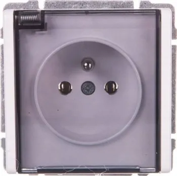 Elektrická zásuvka KOS nástěnná Elektrická Zásuvka bílá 660440