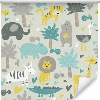 Tapeta Tapeta pro děti - Divoká zvířata /266672309