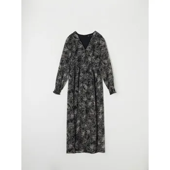 Dámské šaty Sinsay - Květinové midi šaty - vícebarevná - 2559X-MLC - 2559X-MLC-XXS-1