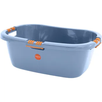 Koš na prádlo Zahradní vana na prádlo Siena HOME „Aversa“ 65 cm, tmavě šedá