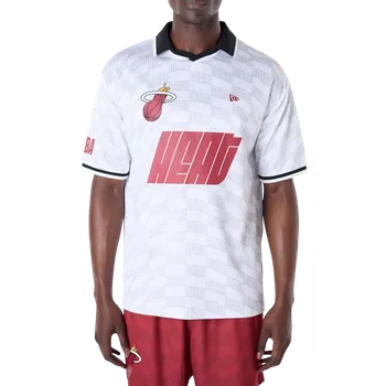 Pánské tričko Triko New Era NBA Miami Heat Oversized T-Shirt 60596416-60596416 Velikost L