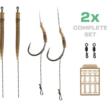 ZFISH Návazec Crang Carp Rig 2 ks Velikost háčků: 4