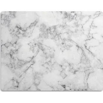 Miska pro psa Podložka pod misku pro psa, bílý mramor, 60x40 cm