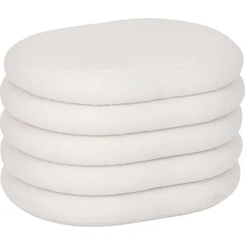 Atmosphera Čalouněný stolek boucle s úložným prostorem GIULIA, 59 x 45 x 40 cm