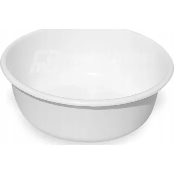 Mísa kulatý Metalplast-Kalisz 6 l bílá