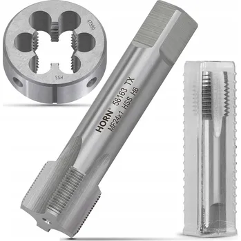 Závitořezný nástroj RUČNÍ ZÁVITNÍK M24x1 DIN-2181/1P + ZÁVITOVÉ OČKO M24