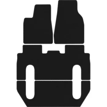 autokoberec Tesla X 6místná 2015 - 2021 Velurové autokoberce LUX