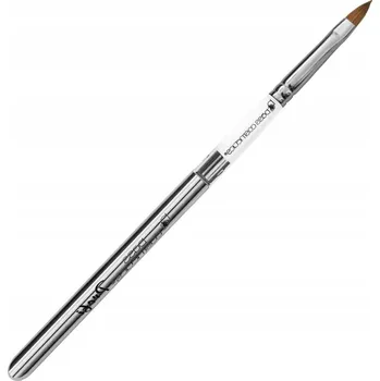 Kosmetický štětec Štětec na modelování gelu Classic - kočičí jazýček '4