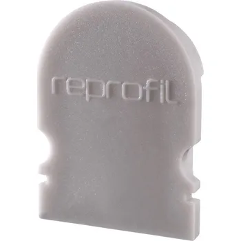 LED páska Deko Light 979531 Endkappe R-AU-02-12 Set 2 Stk, Grau koncová krytka profilu , plast, (d x š x v) 18 x 6 x 23.5 mm, 1 ks