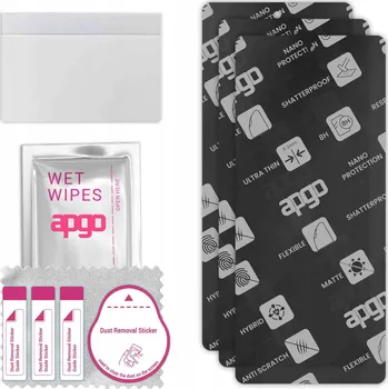 Pouzdro na mobilní telefon 3x MATNÉ Hybridní Sklo pro TCL 20L Plus, alternativa tvrzeného skla