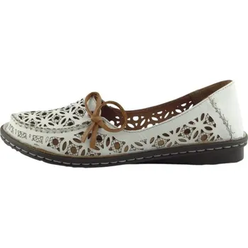 Dámské baleríny Aurelia baleríny 022143-1 White, velikost 38