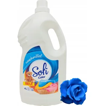 Prací prostředek Tekutý prací prostředek na barevné prádlo SOFI 4 l