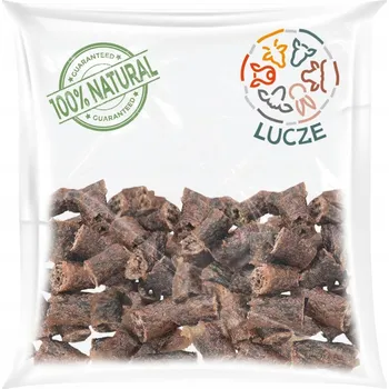 Pamlsek pro psa LUCZE sušené MINI HOVĚZÍ ROLKY 100% přírodní 100g