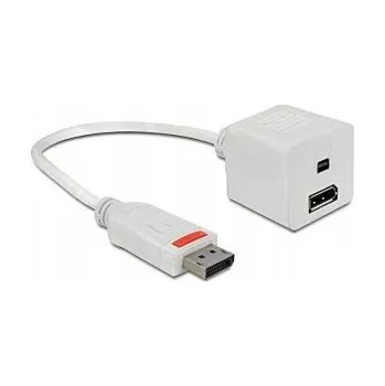 Video kabel Delock audio-video kabel 61751 bílý 0,2 m