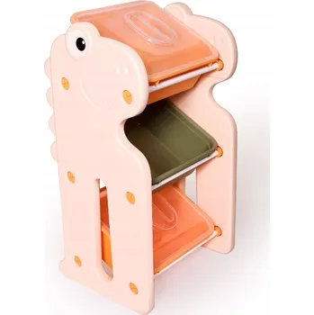 Úložný box Organizér, regál s boxy na hračky pro děti Dinosaurus BP-102A