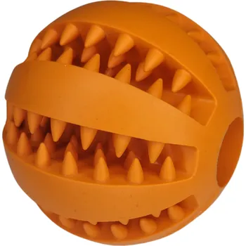 Hračka pro psa PALKAR dentální balónek 5 cm oranžový