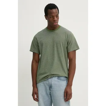 Bavlněné tričko Levi's THE ESSENTIAL TEE A3328 zelená 78X, vel. M