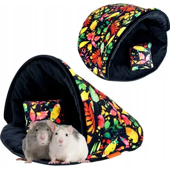 DOMEČEK PELÍŠEK VELKÉ POTAH MUŠLE pro hlodavce králíka prasátka 40x25 cm