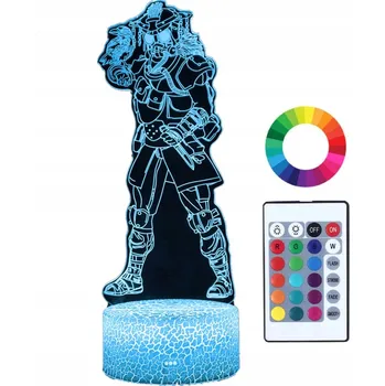 Lampička Plexido vícebarevná Noční lampa