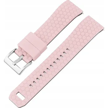 Řemínek na hodinky Univerzální 20mm řemínek Polax – růžový