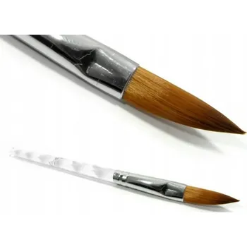 Kosmetický štětec Štětec štěteček na akryl stuha #10 barva