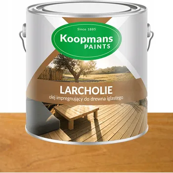 Olej na dřevo Koopmans LARCHOLIE olej na terasu z jehličnatého dřeva DUB PORTUGALSKÝ 5L