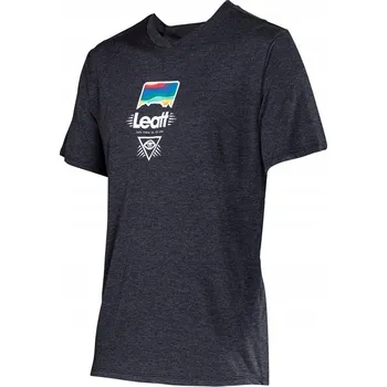 Cyklistické oblečení Leatt cyklistický dres MTB Gravity 1.0 Black Černá XXL