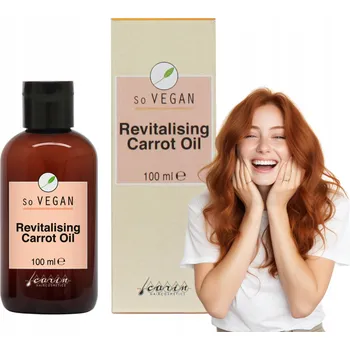 Vlasová regenerace Carin Veganský olej na vlasy s beta-karotenem